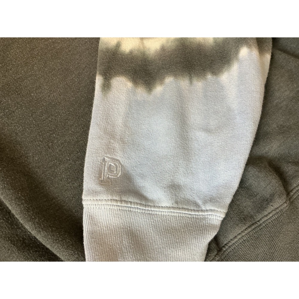 PINK Victoria's‎ Secret Tie Dye Crewneck Sweatshirt Charcoal Blue XS - Picture 5 of 6